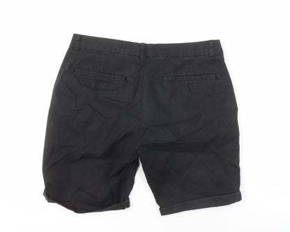 ASOS Men's Black Chino Shorts - Size 32, Regular Fit