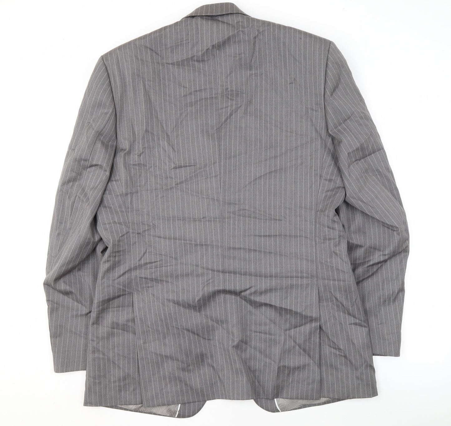 Mens UK Size 42 Jeff Banks Regular Grey Suit Jacket