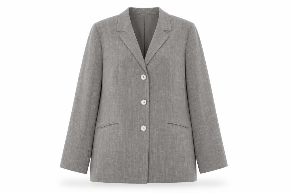 Womens UK Size 16 Ann Harvey Regular Grey Blazer