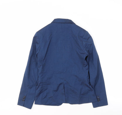 H&M Teens Blue Blazer, Single Breasted, Size 24