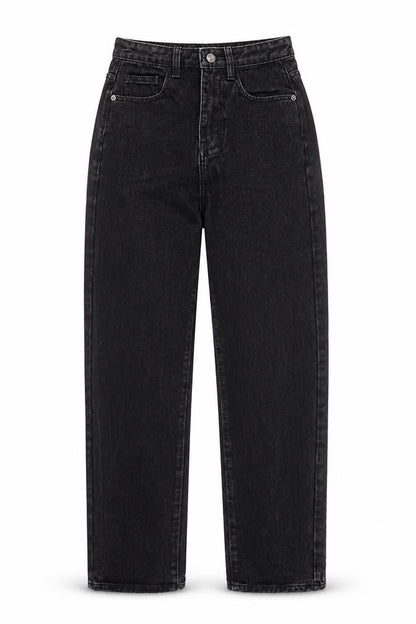 Womens UK Size 4 PRETTYLITTLETHING  Mom Black Jeans
