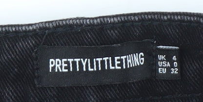 PrettyLittleThing Women's Black Jeans Size 4