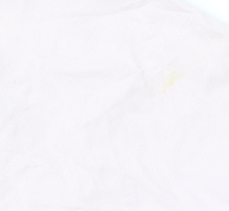 Vans Men's Pink Colourblock T-Shirt, Medium, Cotton