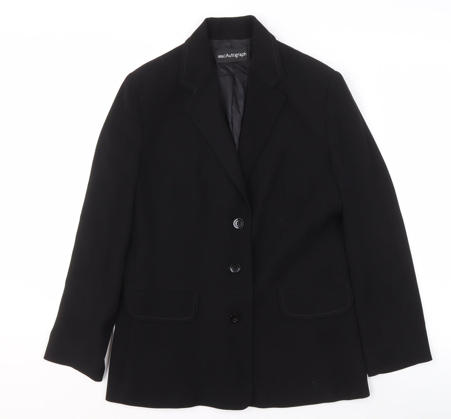 Marks & Spencer Women's Black Blazer Size 14