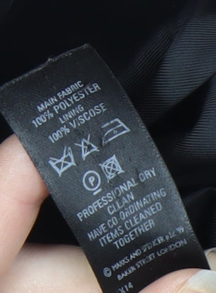 Marks & Spencer Women's Black Blazer Size 14