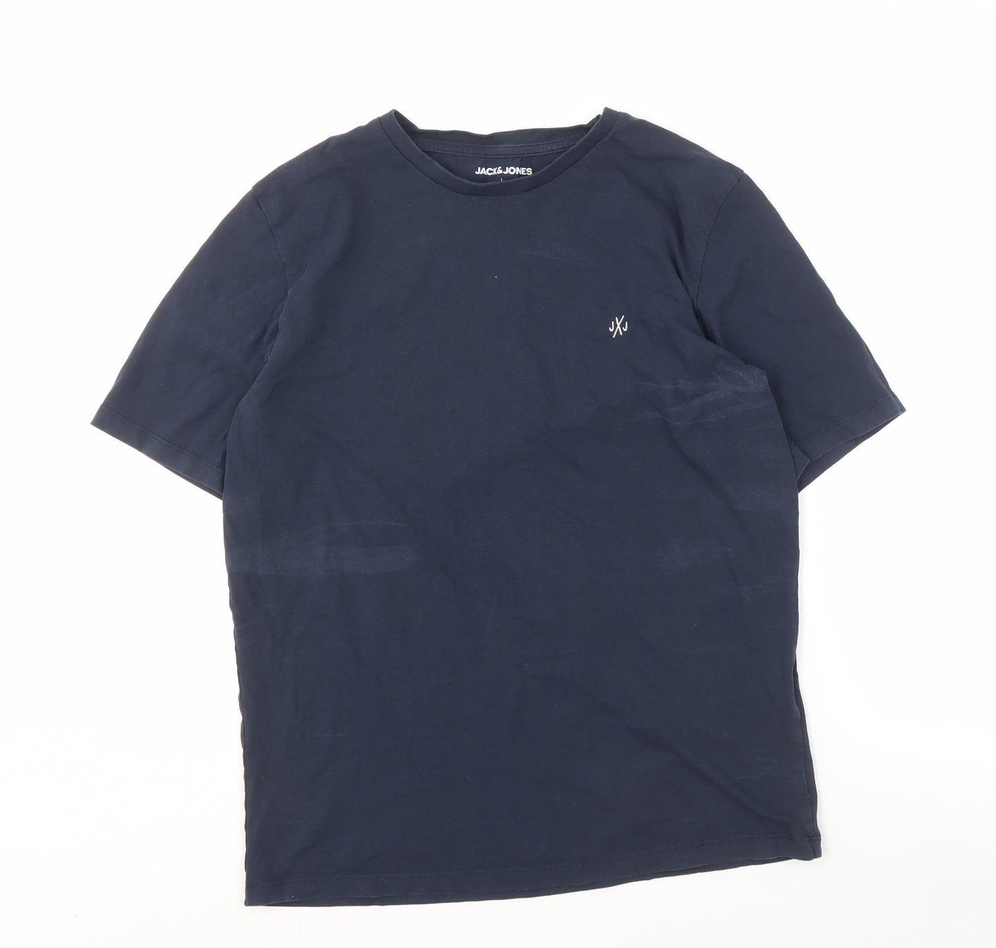 Mens UK Size L JACK & JONES Blue  T-Shirt