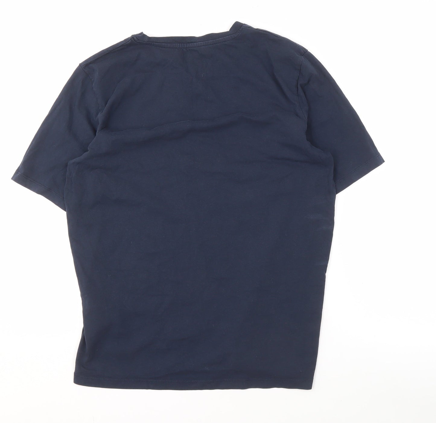 Mens UK Size L JACK & JONES Blue  T-Shirt