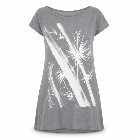 Hot Chili Women's Grey Geometric Print Dress M