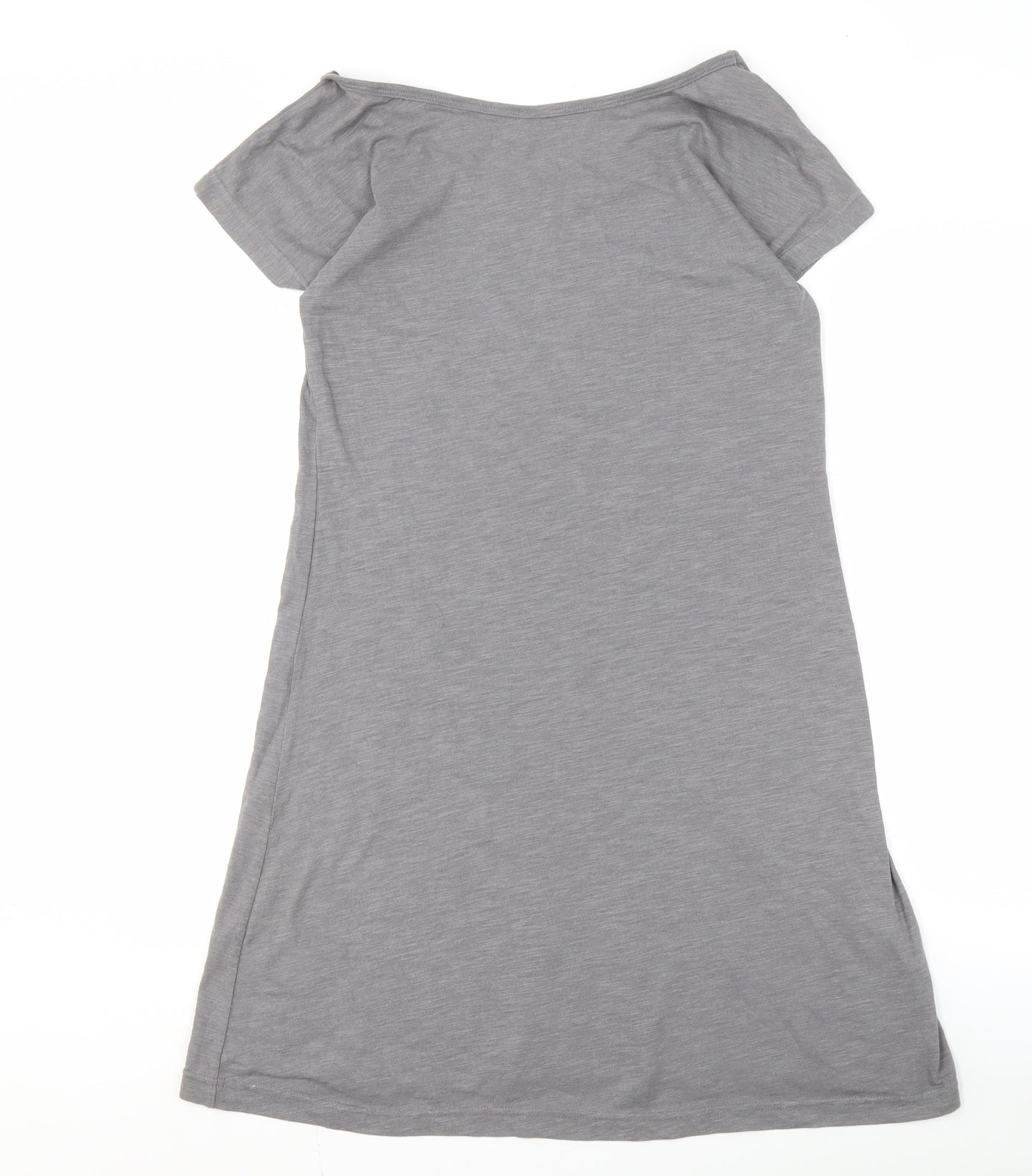 Hot Chili Women's Grey Geometric Print Dress M
