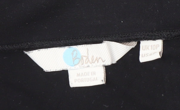 Boden Women's Black A-Line Skirt 10 Petites