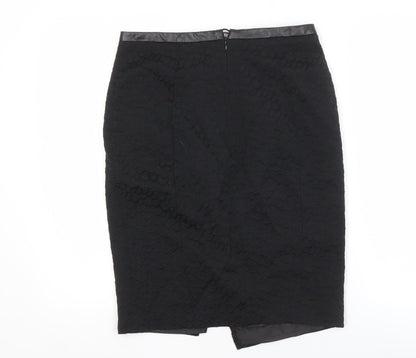 Marks and Spencer Women's Black Pencil Skirt Size 10