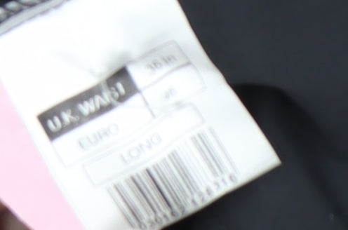 Burton Men's Black Trousers 36 in Regular Fit Formal