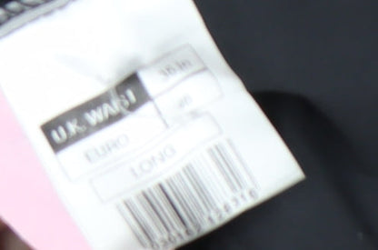 Burton Men's Black Trousers 36 in Regular Fit Formal