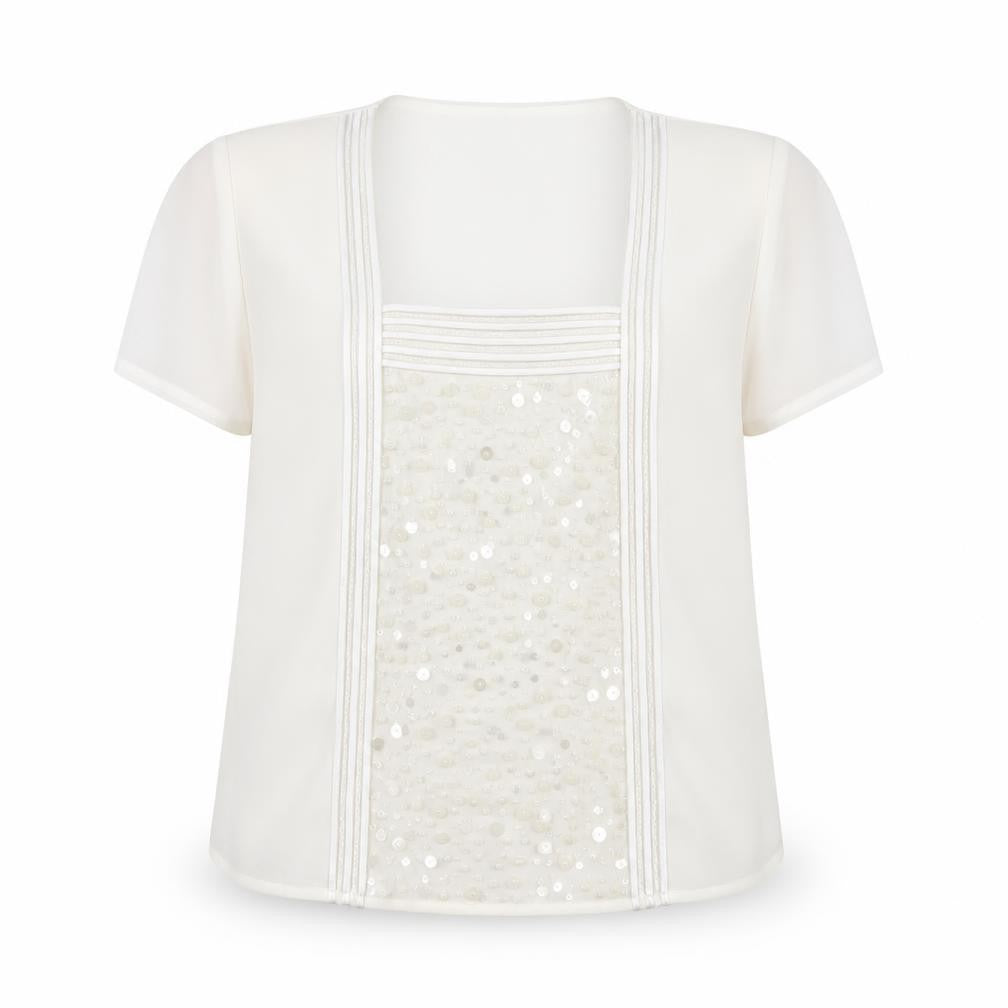 Womens UK Size 20 Roman Originals White Basic Blouse