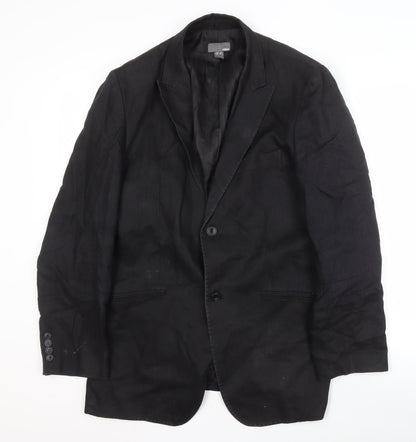 Mens UK Size 40 H&M Regular Black Suit Jacket