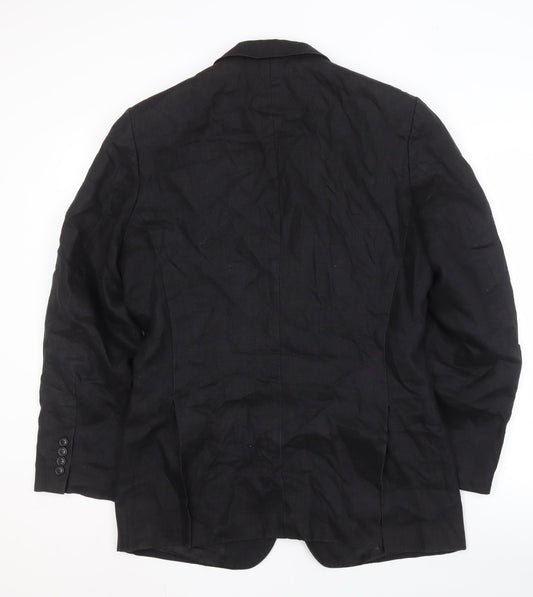 Mens UK Size 40 H&M Regular Black Suit Jacket