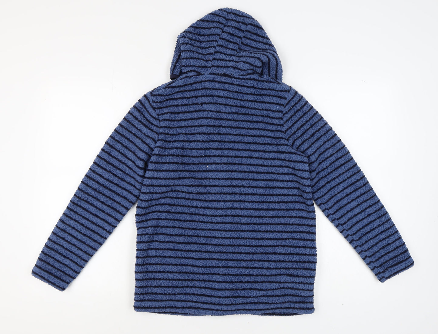 Peter Storm Boys Blue Striped Hooded Jacket, 13 Years