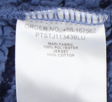 Peter Storm Boys Blue Striped Hooded Jacket, 13 Years