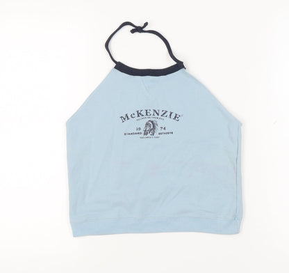 Womens UK Size 12 McKenzie Blue Camisole Tank