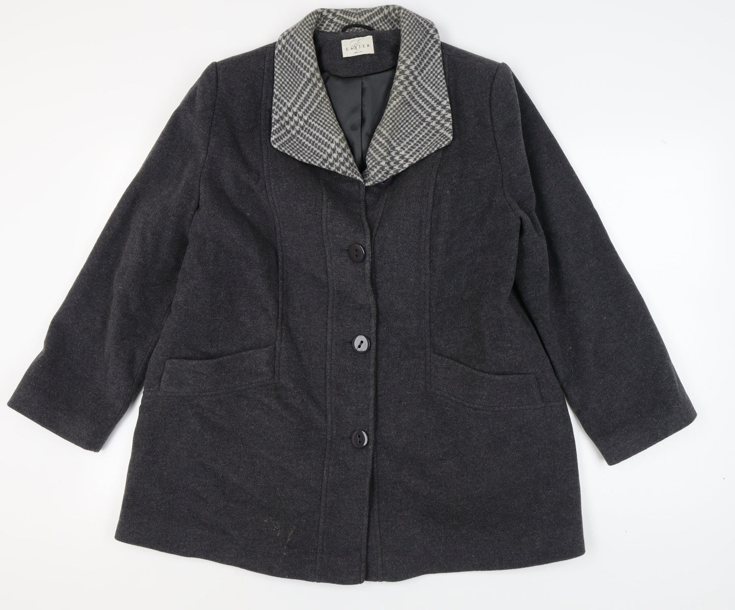 Womens UK Size 16 Eastex Grey Basic Jacket