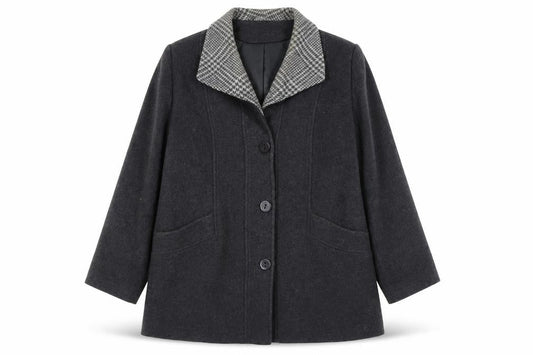 Womens UK Size 16 Eastex Grey Basic Jacket