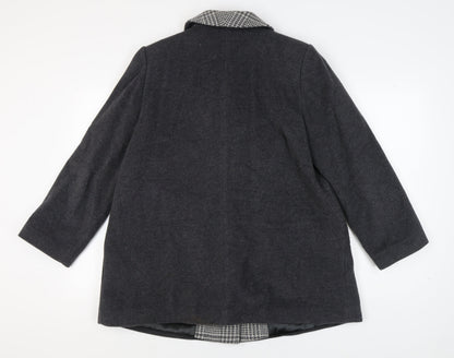 Womens UK Size 16 Eastex Grey Basic Jacket
