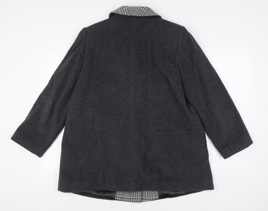 Womens UK Size 16 Eastex Grey Basic Jacket