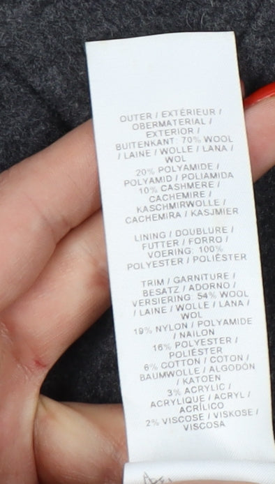 Womens UK Size 16 Eastex Grey Basic Jacket