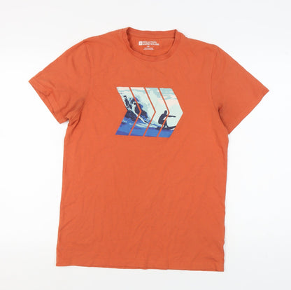 Mountain Warehouse Men's Orange S Graphic T-Shirt