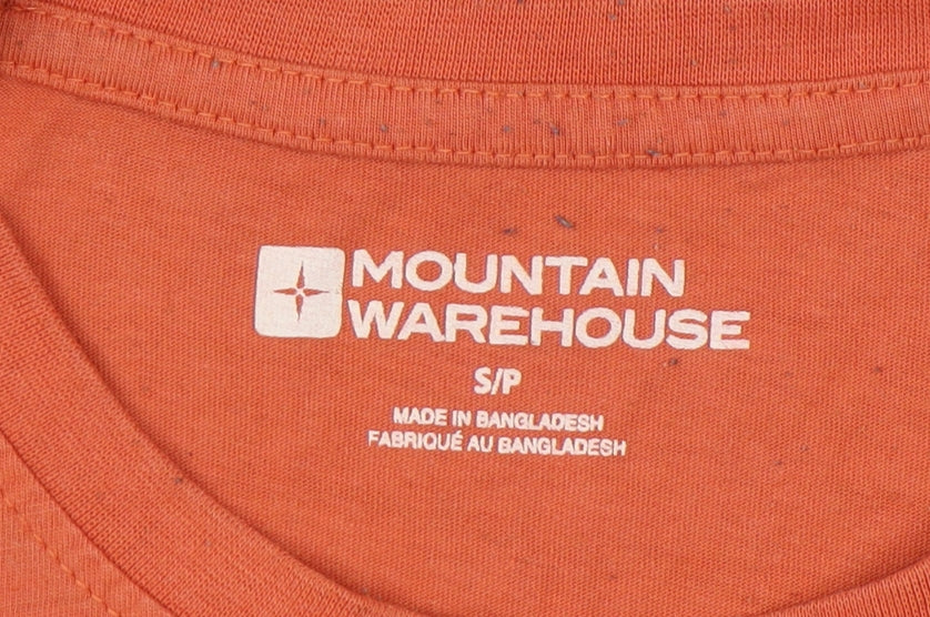 Mountain Warehouse Men's Orange S Graphic T-Shirt