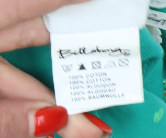 Womens UK Size  Billabong Green Basic Tank