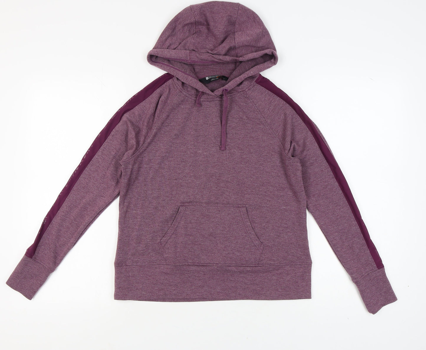 Womens UK Size 8 Mountain Warehouse Purple Pullover Hoodie
