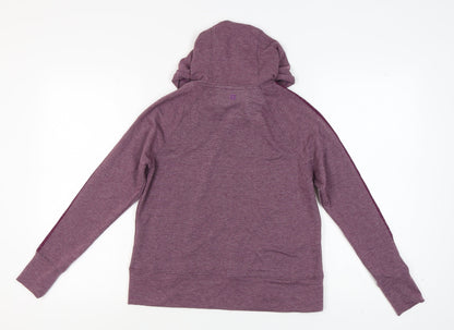 Womens UK Size 8 Mountain Warehouse Purple Pullover Hoodie