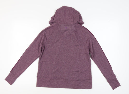 Womens UK Size 8 Mountain Warehouse Purple Pullover Hoodie