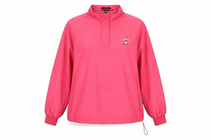 Glenmuir Women's Pink Sweatshirt, M, Elegant Logo Accent