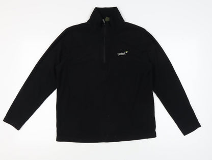 Mens UK Size S Gelert Black Full Zip