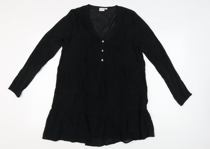 Jacqueline de Yong Black V-Neck Women's Dress Size 10