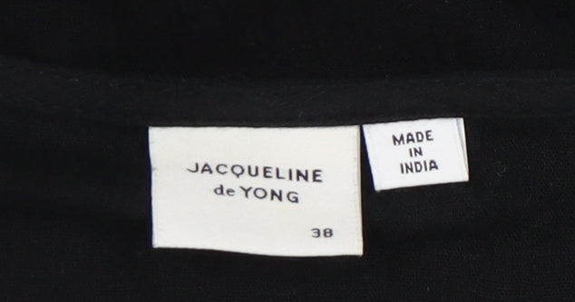 Jacqueline de Yong Black V-Neck Women's Dress Size 10