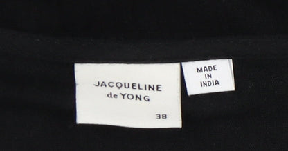 Jacqueline de Yong Black V-Neck Women's Dress Size 10