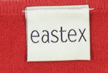 Eastex Women's Red Pullover Jumper Size 18