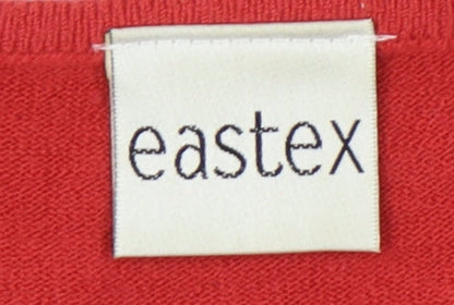 Eastex Women's Red Pullover Jumper Size 18