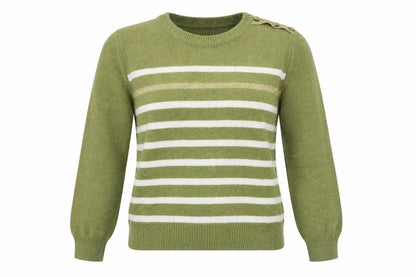 Womens UK Size M/L JCL Green Pullover Jumper