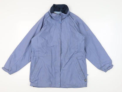 Regatta Women's Blue Waterproof Rain Coat Size 12