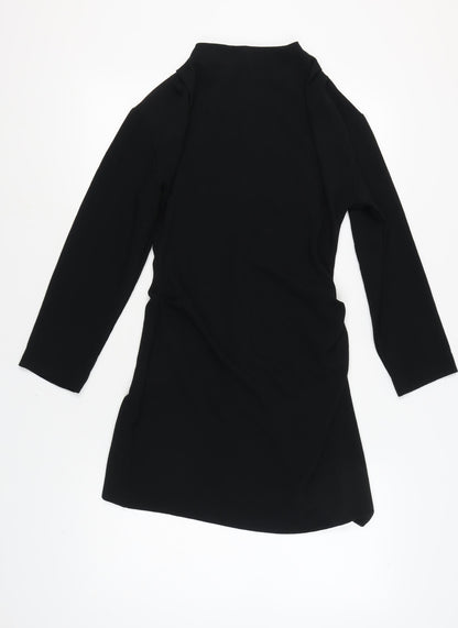 H&M Women's Black Dress Size S Long Sleeve