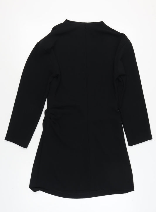 H&M Women's Black Dress Size S Long Sleeve