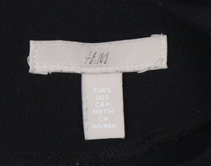 H&M Women's Black Dress Size S Long Sleeve