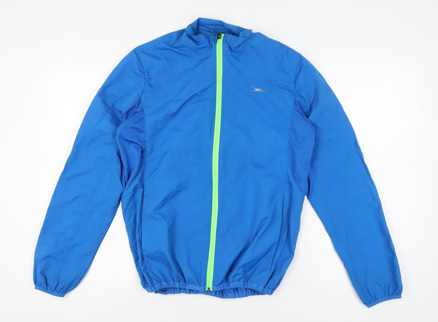 Mens UK Size M Crane Blue Windbreaker Coat