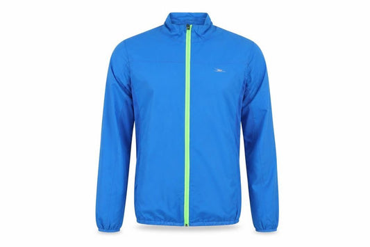 Mens UK Size M Crane Blue Windbreaker Coat