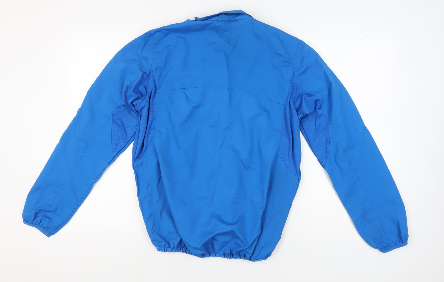 Mens UK Size M Crane Blue Windbreaker Coat