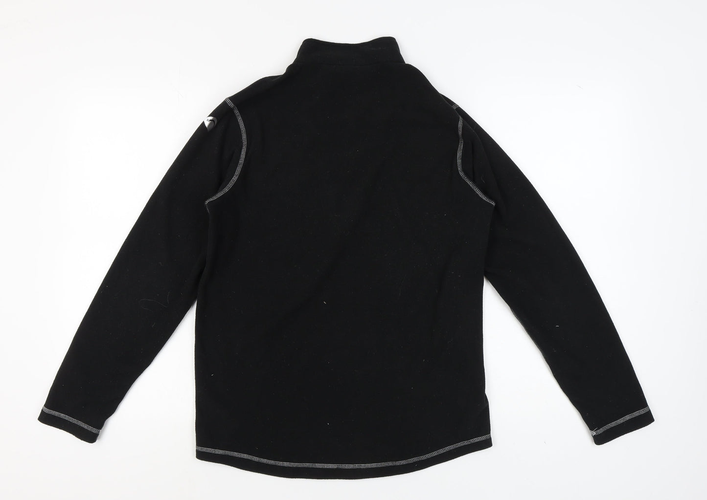 Cross Men's Black Fleece Zip Hoodie, M